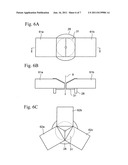 Electron detection device and scanning electron microscope diagram and image