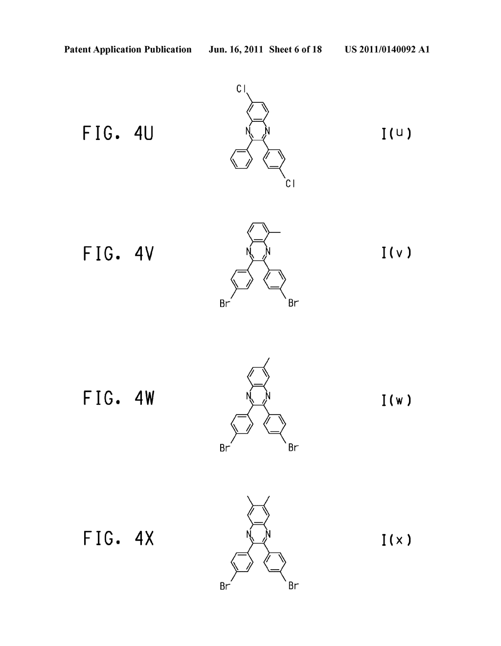 CHARGE TRANSPORT COMPOSITIONS AND ELECTRONIC DEVICES MADE WITH SUCH     COMPOSITIONS - diagram, schematic, and image 07