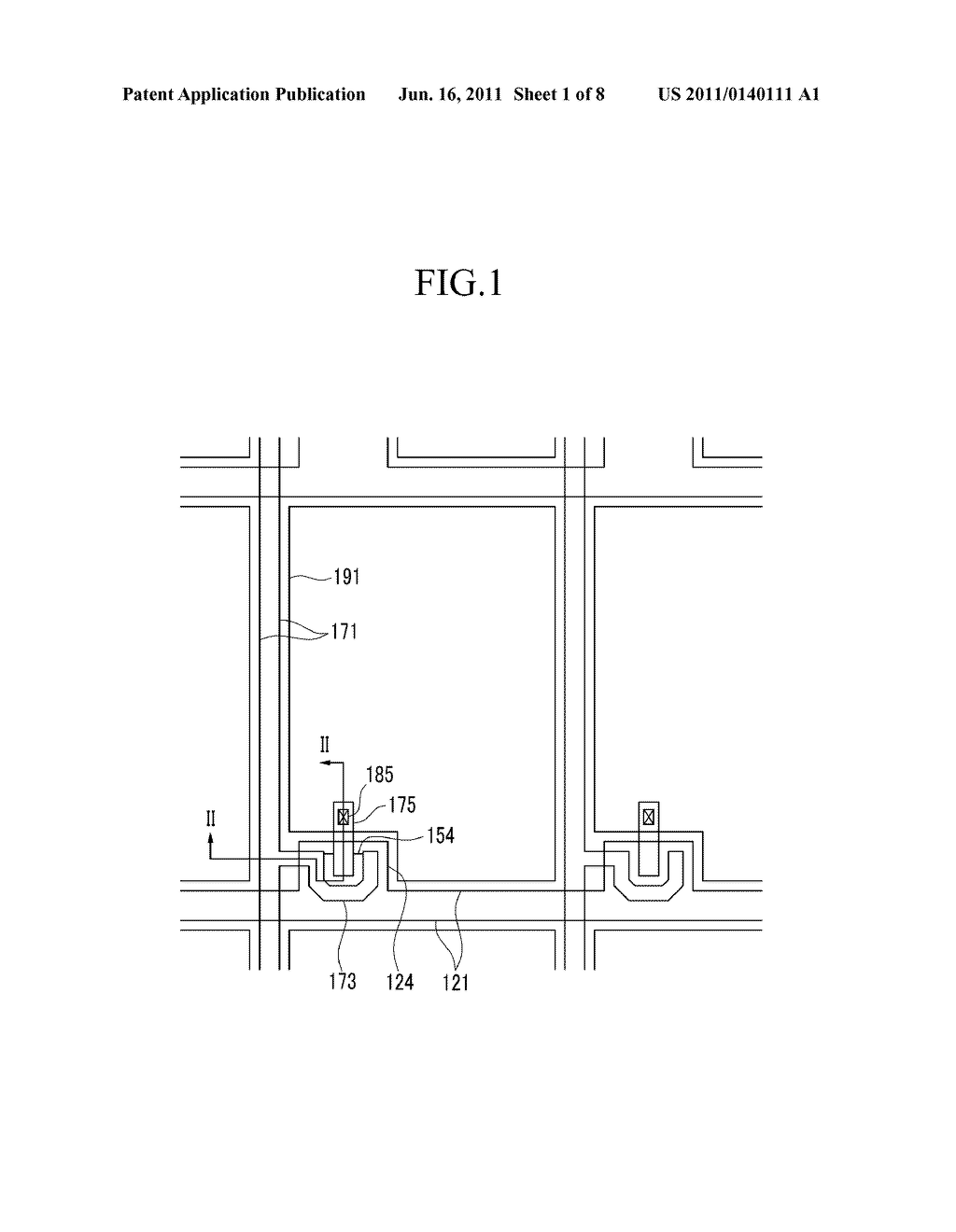 THIN FILM TRANSISTOR ARRAY PANEL AND METHOD FOR MANUFACTURING THE SAME - diagram, schematic, and image 02
