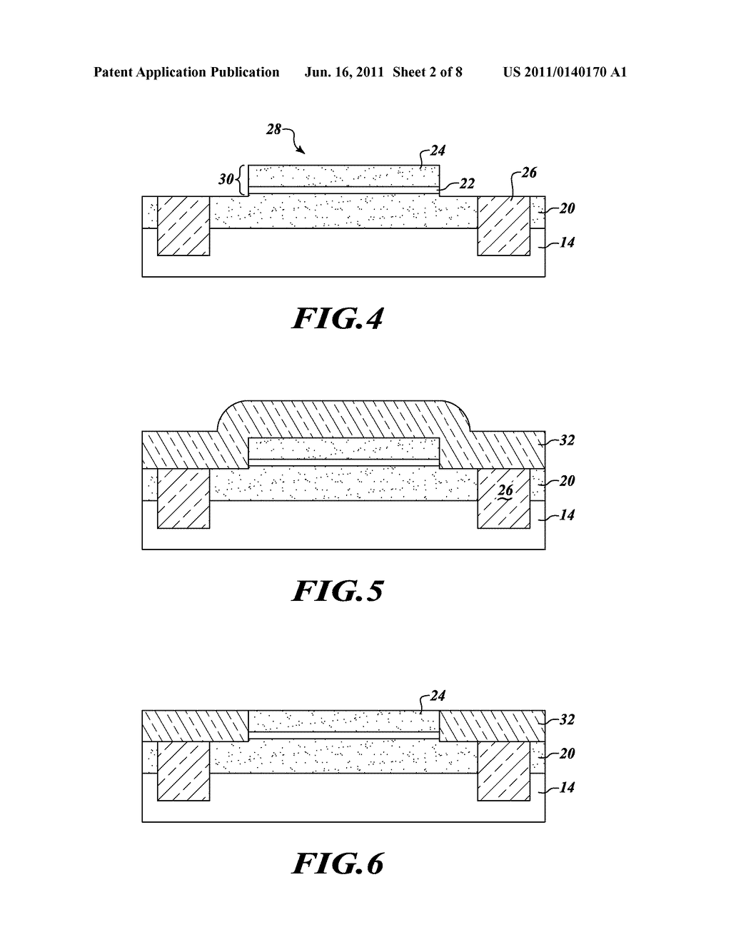 STRUCTURE AND METHOD FOR MAKING A STRAINED SILICON TRANSISTOR - diagram, schematic, and image 03