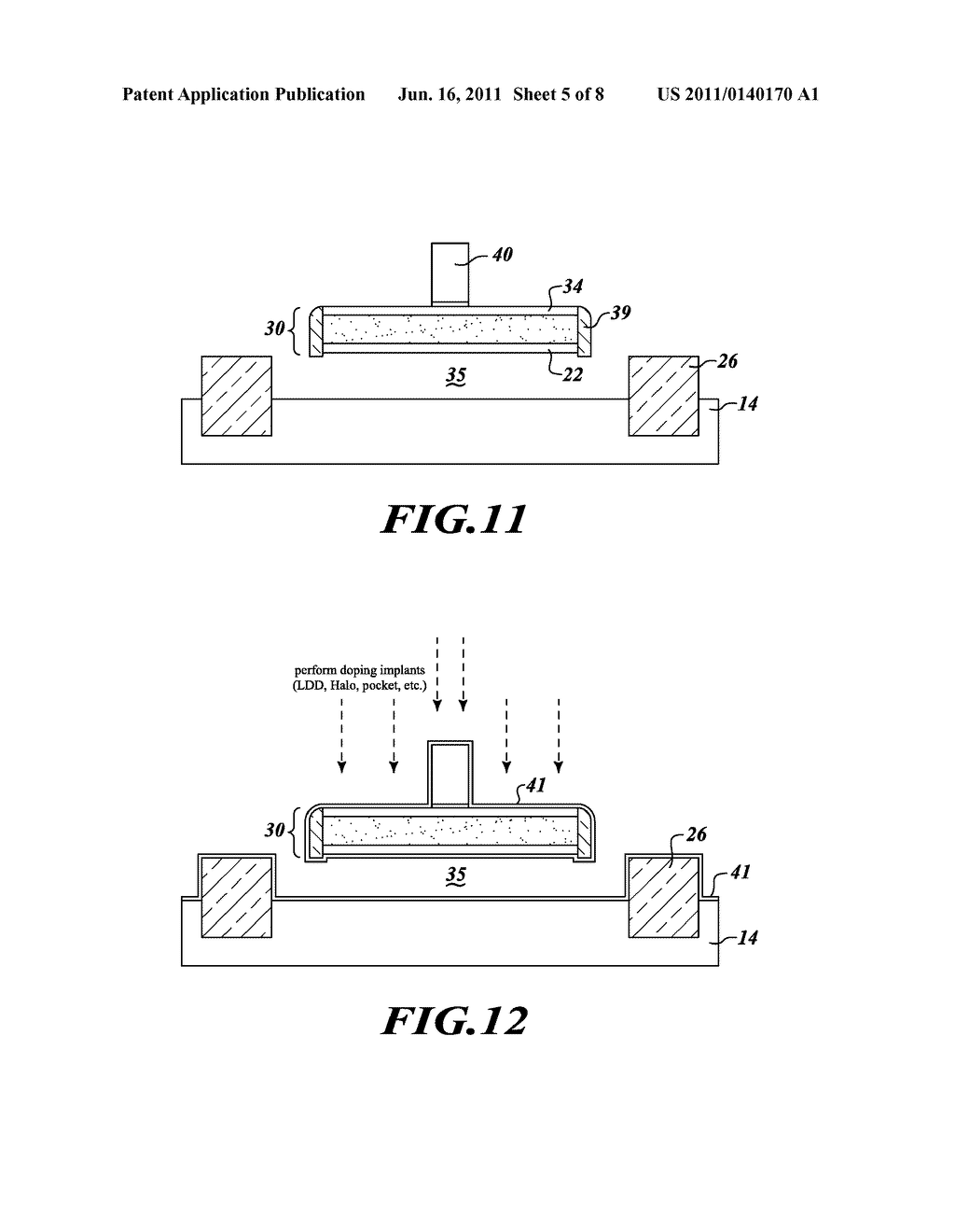 STRUCTURE AND METHOD FOR MAKING A STRAINED SILICON TRANSISTOR - diagram, schematic, and image 06