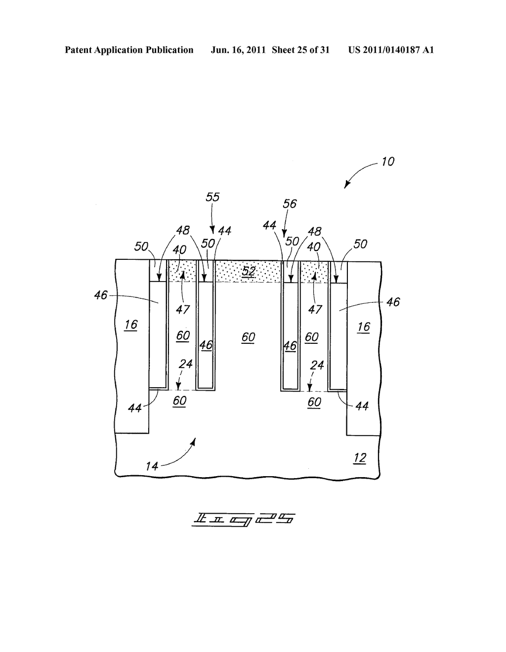 Methods of Forming Vertical Field Effect Transistors, Vertical Field     Effect Transistors, And DRAM Cells - diagram, schematic, and image 26