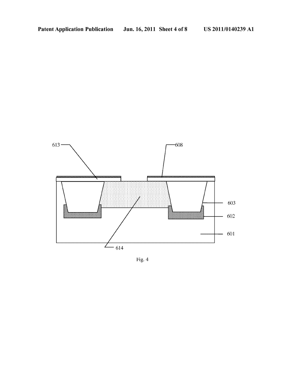 High Voltage Bipolar Transistor with Pseudo Buried Layers - diagram, schematic, and image 05