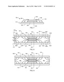 INTEGRATED CIRCUIT PACKAGE SYSTEM WITH REMOVABLE BACKING ELEMENT HAVING     PLATED TERMINAL LEADS AND METHOD OF MANUFACTURE THEREOF diagram and image