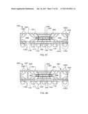 INTEGRATED CIRCUIT PACKAGE SYSTEM WITH REMOVABLE BACKING ELEMENT HAVING     PLATED TERMINAL LEADS AND METHOD OF MANUFACTURE THEREOF diagram and image