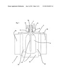 BLOW MOULDING MACHINE HAVING A COOLING DEVICE diagram and image