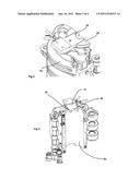 BLOW MOULDING MACHINE HAVING A COOLING DEVICE diagram and image