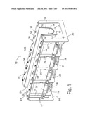 Molten metal containment structure having flow through ventilation diagram and image