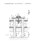 Compressive rod assembly for molten metal containment structure diagram and image