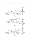 Height adjustable articulated tow hitch diagram and image