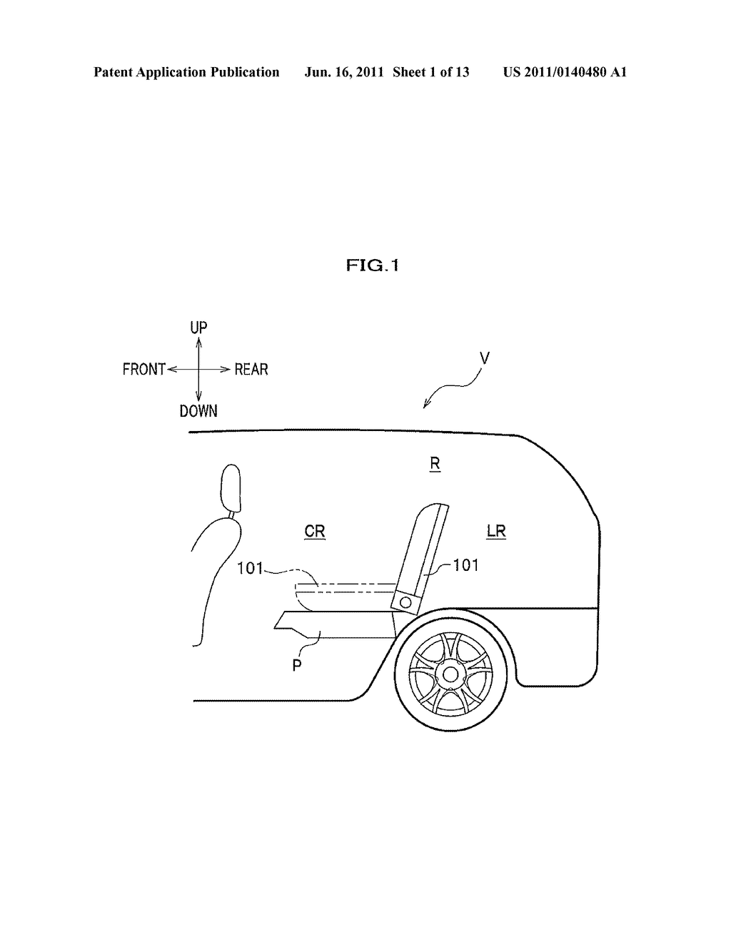 PARTITION STRUCTURE AND INSTALLATION STRUCTURE FOR INSTALLATION PART - diagram, schematic, and image 02