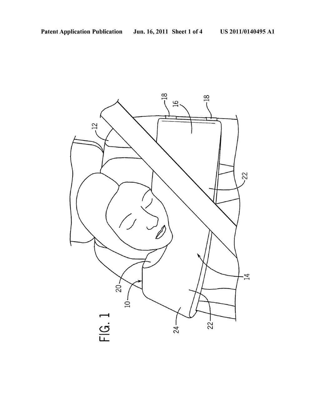 Head and Neck Support Apparatus and Method - diagram, schematic, and image 02