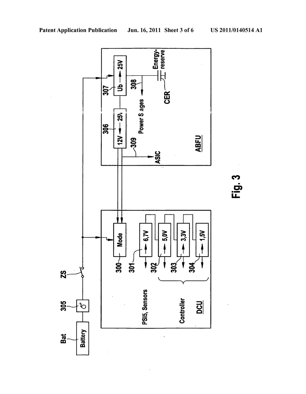  DEVICE FOR CONTROLLING ALL AIRBAGS FOR A VEHICLE, A CONTROL UNIT FOR     FORMING A CONTROL SIGNAL FOR ALL AIRBAGS FOR A VEHICLE, AND A SYSTEM OF     THE DEVICE AND THE CONTROL UNIT - diagram, schematic, and image 04