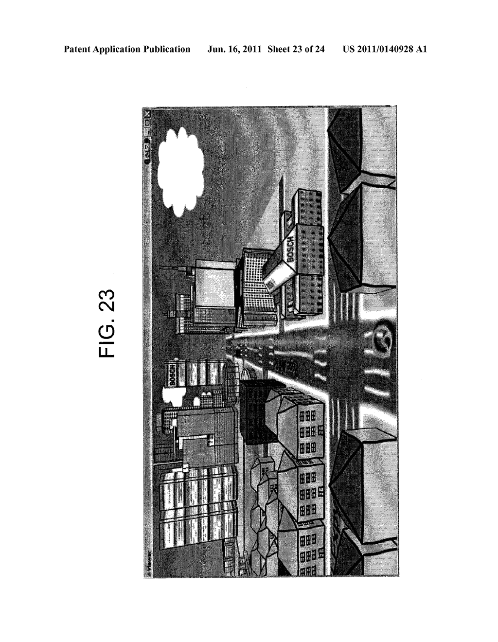 METHOD FOR RE-USING PHOTOREALISTIC 3D LANDMARKS FOR NONPHOTOREALISTIC 3D     MAPS - diagram, schematic, and image 24