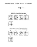 GESTURE INPUT OPERATION DEVICE, METHOD, PROGRAM, AND PORTABLE DEVICE diagram and image