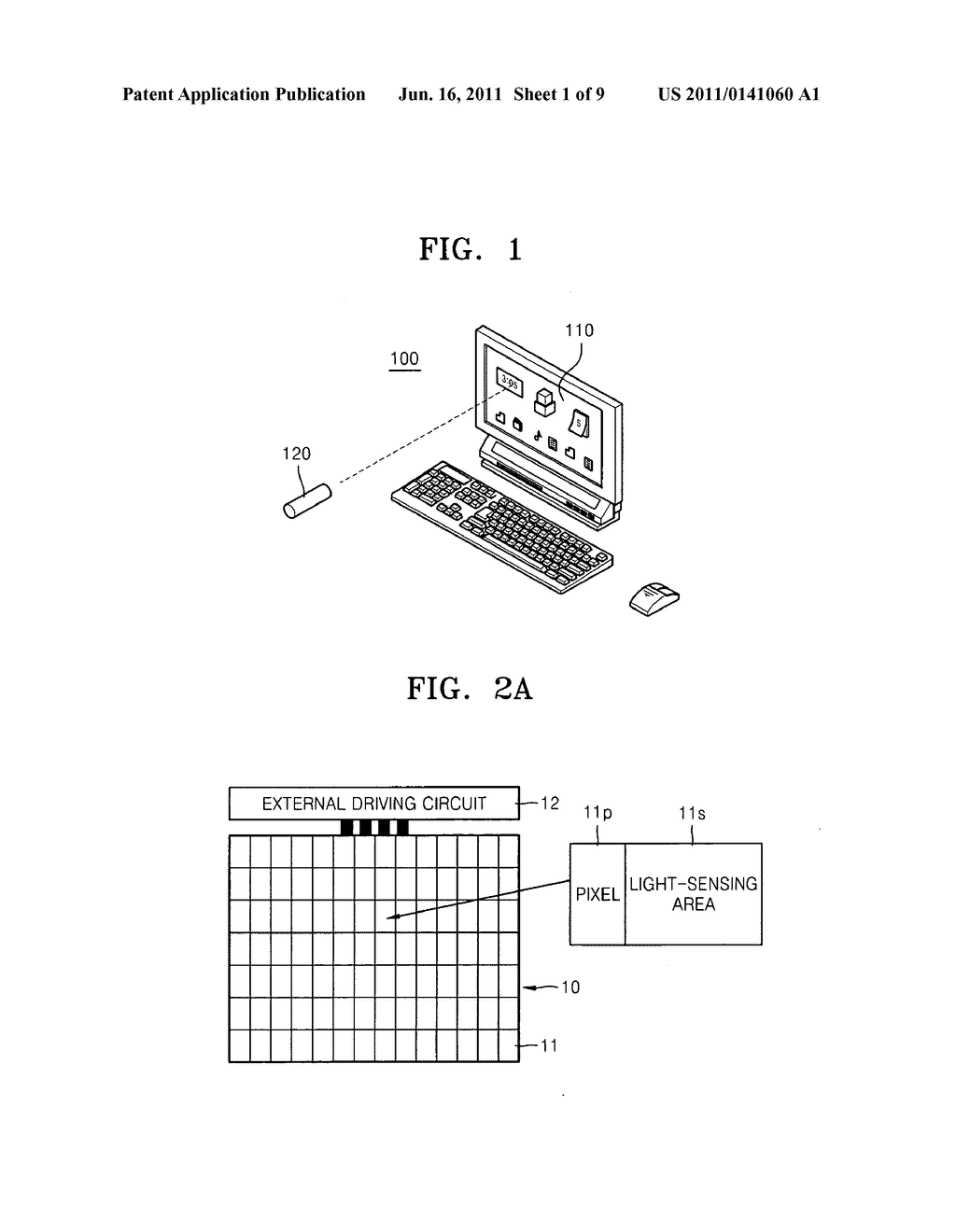 Optical touch panels and methods of driving the same - diagram, schematic, and image 02