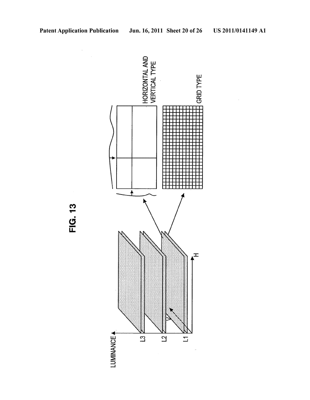 DISPLAY DEVICE, METHOD FOR CORRECTING UNEVEN LIGHT EMISSION AND COMPUTER     PROGRAM - diagram, schematic, and image 21