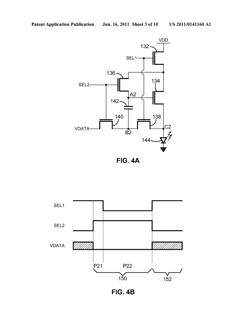 COMPENSATION TECHNIQUE FOR LUMINANCE DEGRADATION IN ELECTRO-LUMINANCE     DEVICES - diagram, schematic, and image 04