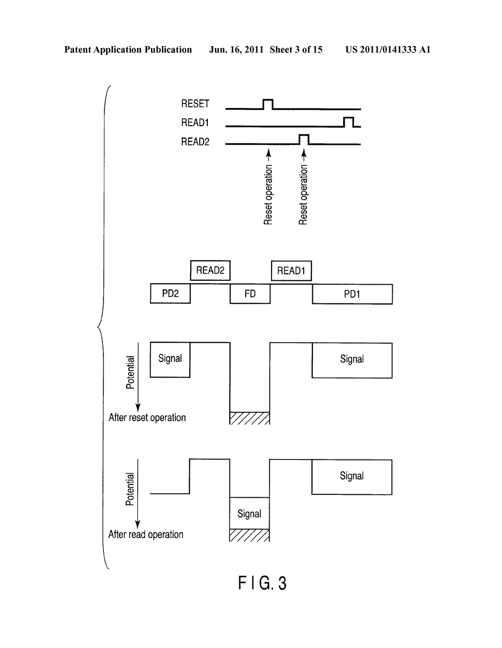 SOLID-STATE IMAGING DEVICE AND METHOD FOR DRIVING THE SAME - diagram, schematic, and image 04