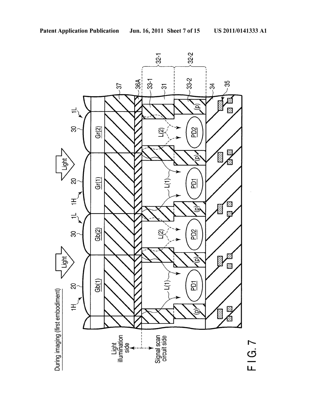 SOLID-STATE IMAGING DEVICE AND METHOD FOR DRIVING THE SAME - diagram, schematic, and image 08