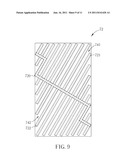 MULTI-DOMAIN VERTICAL ALIGNMENT LIQUID CRYSTAL DISPLAY DEVICE AND PIXEL     STRUCTURE THEREOF diagram and image