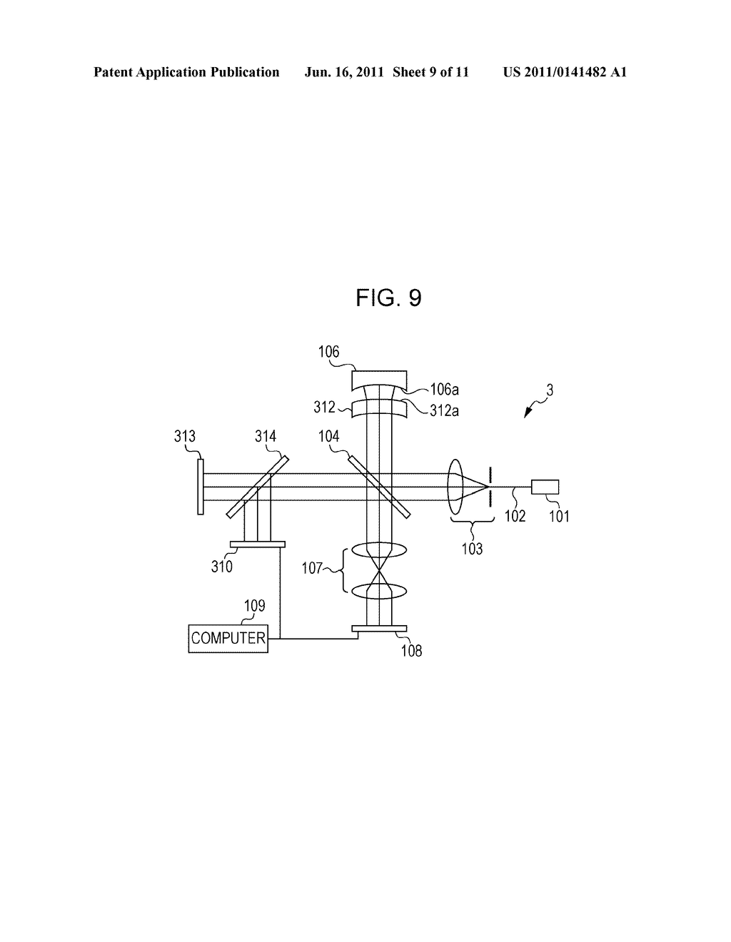 SURFACE PROFILE MEASURING APPARATUS, METHOD OF MEASURING SURFACE PROFILE,     AND METHOD OF MANUFACTURING OPTICAL ELEMENT - diagram, schematic, and image 10