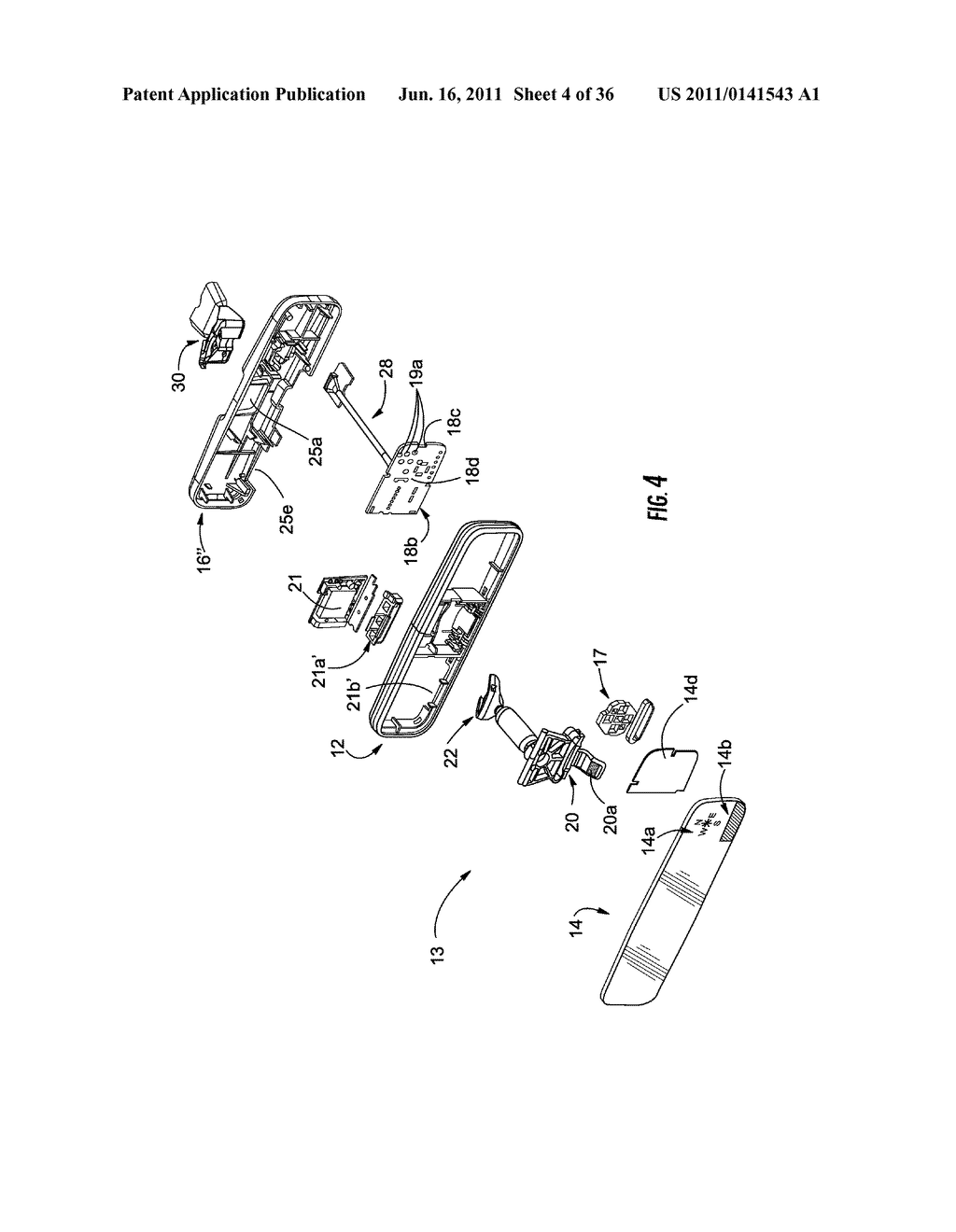 MIRROR ASSEMBLY FOR VEHICLE - diagram, schematic, and image 05