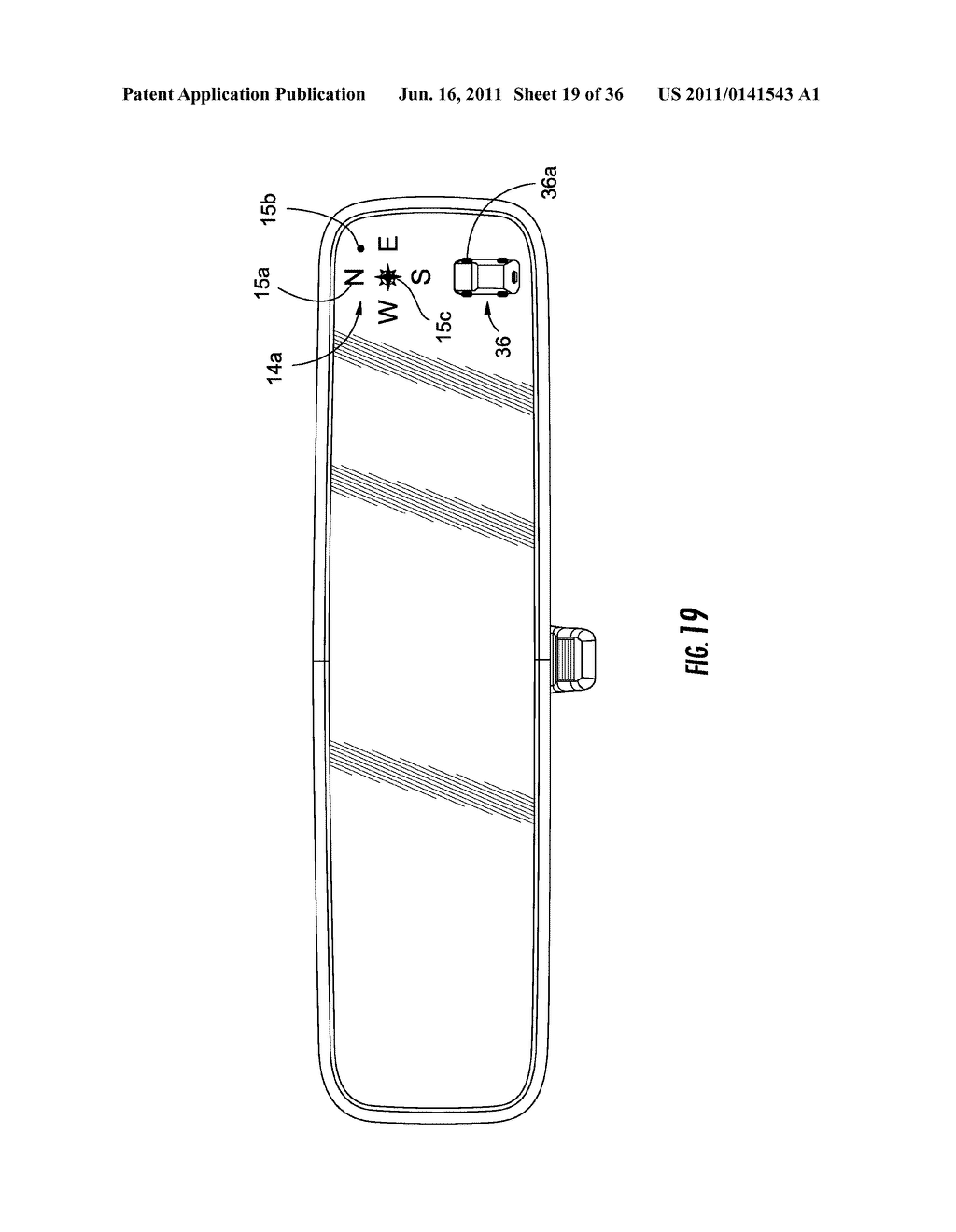 MIRROR ASSEMBLY FOR VEHICLE - diagram, schematic, and image 20