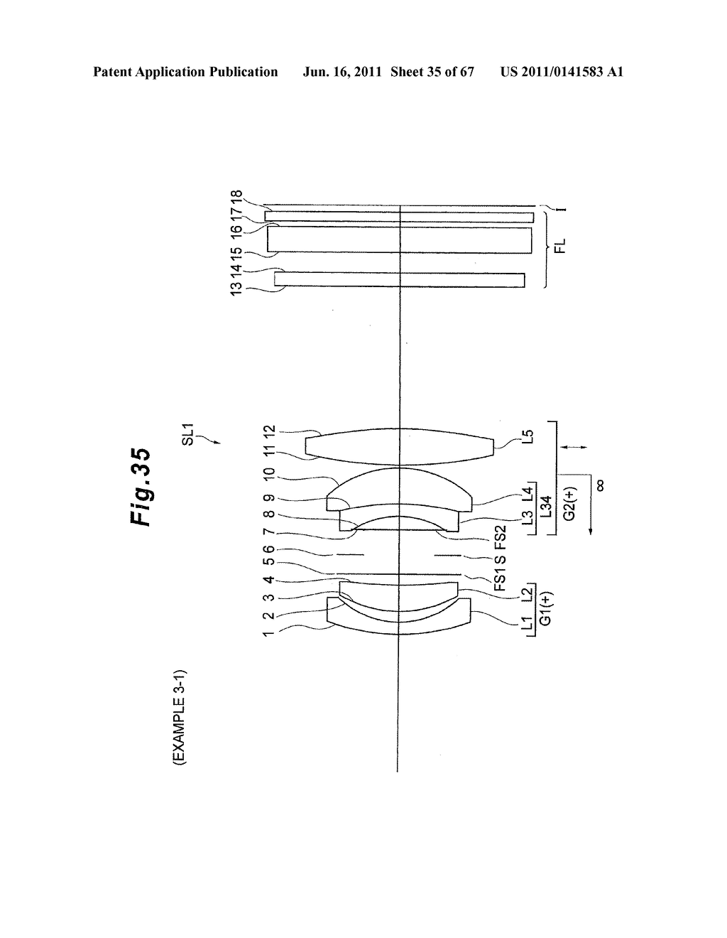 IMAGING LENS, OPTICAL APPARATUS AND METHOD FOR FORMING IMAGE USING THIS     IMAGING LENS - diagram, schematic, and image 36