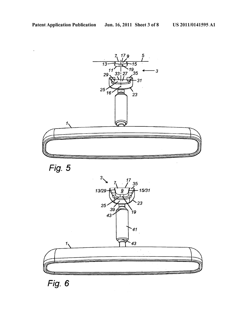 Mirror adaptor mount - diagram, schematic, and image 04