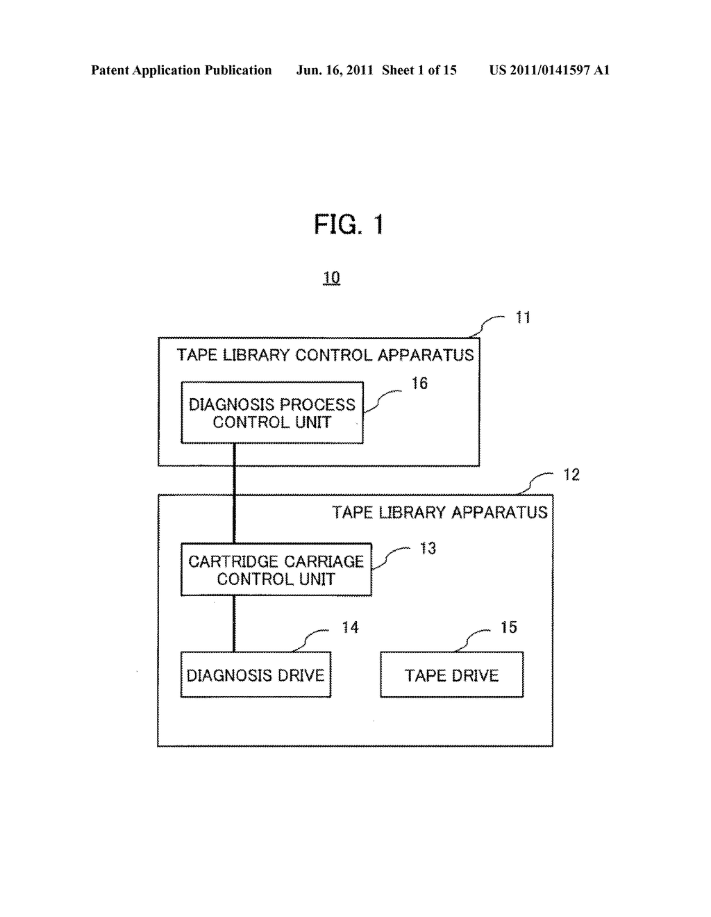 TAPE LIBRARY SYSTEM AND METHOD OF DIAGNOSING TAPE CARTRIDGES - diagram, schematic, and image 02