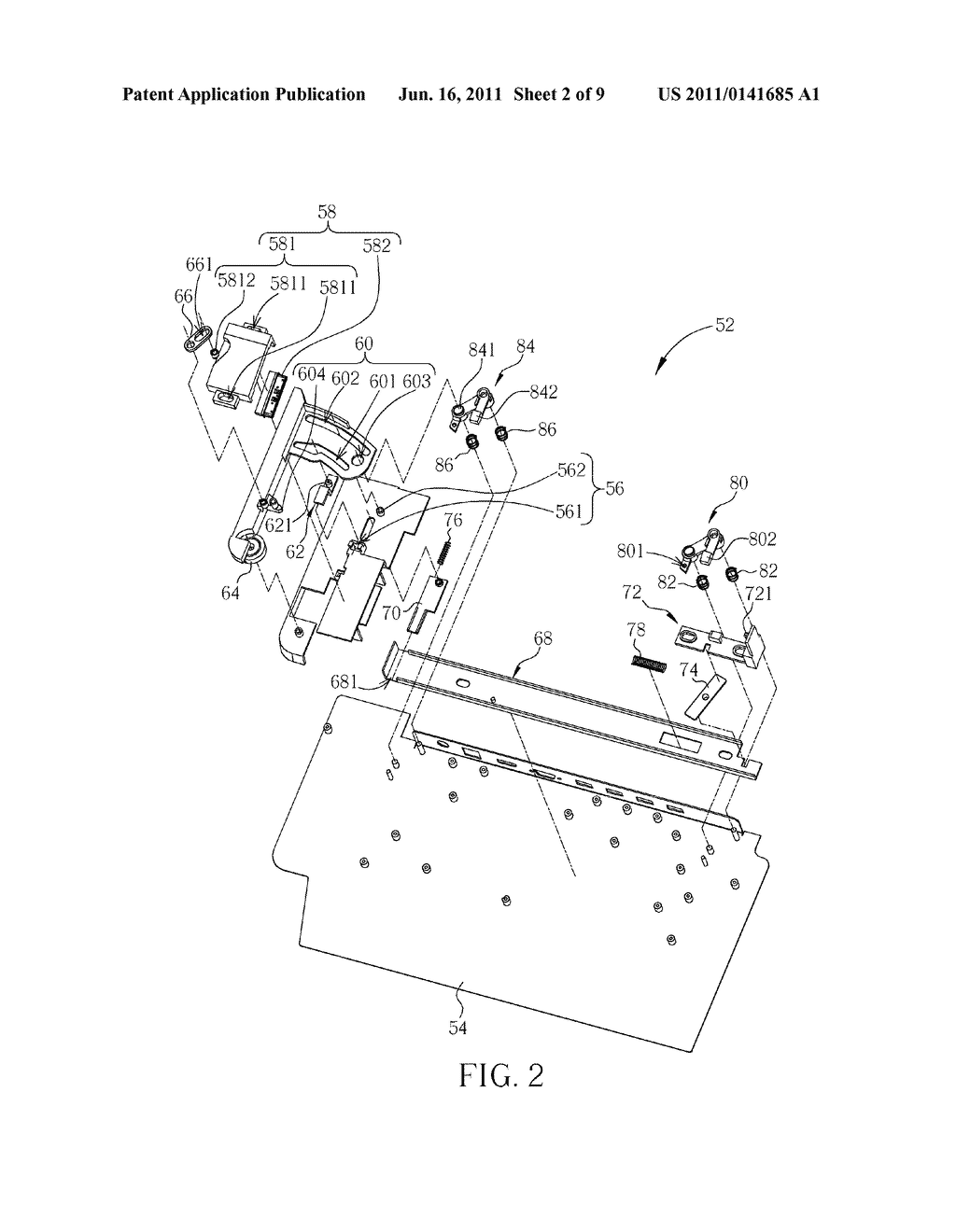 DOCKING STATION FOR CONNECTING TO A NOTEBOOK COMPUTER - diagram, schematic, and image 03