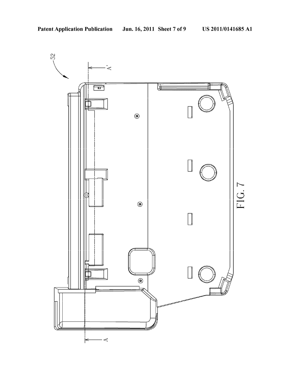 DOCKING STATION FOR CONNECTING TO A NOTEBOOK COMPUTER - diagram, schematic, and image 08