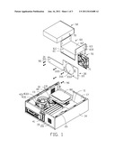 COMPUTER SYSTEM WITH AIRFLOW BLOCKING PLATE diagram and image