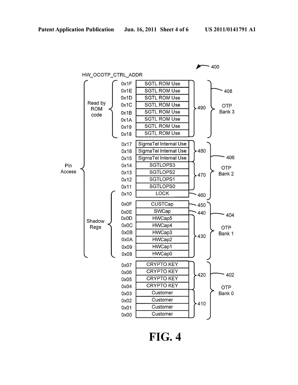 SYSTEM AND METHOD TO CONTROL ONE TIME PROGRAMMABLE MEMORY - diagram, schematic, and image 05
