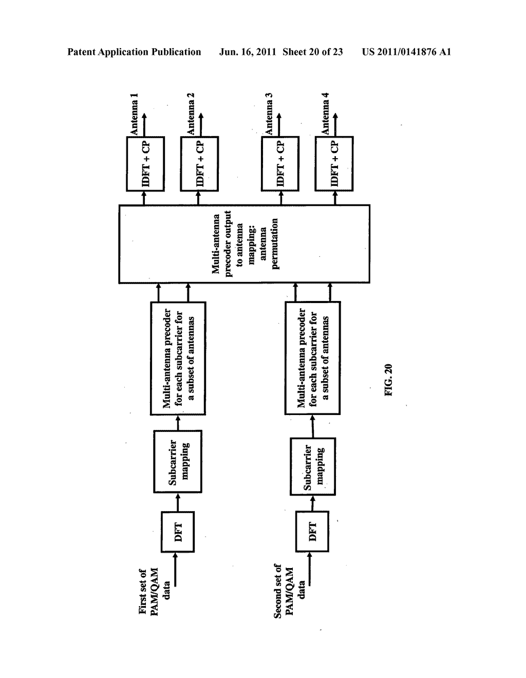 Precoding for Single Transmission Streams in Multiple Antenna Systems - diagram, schematic, and image 21