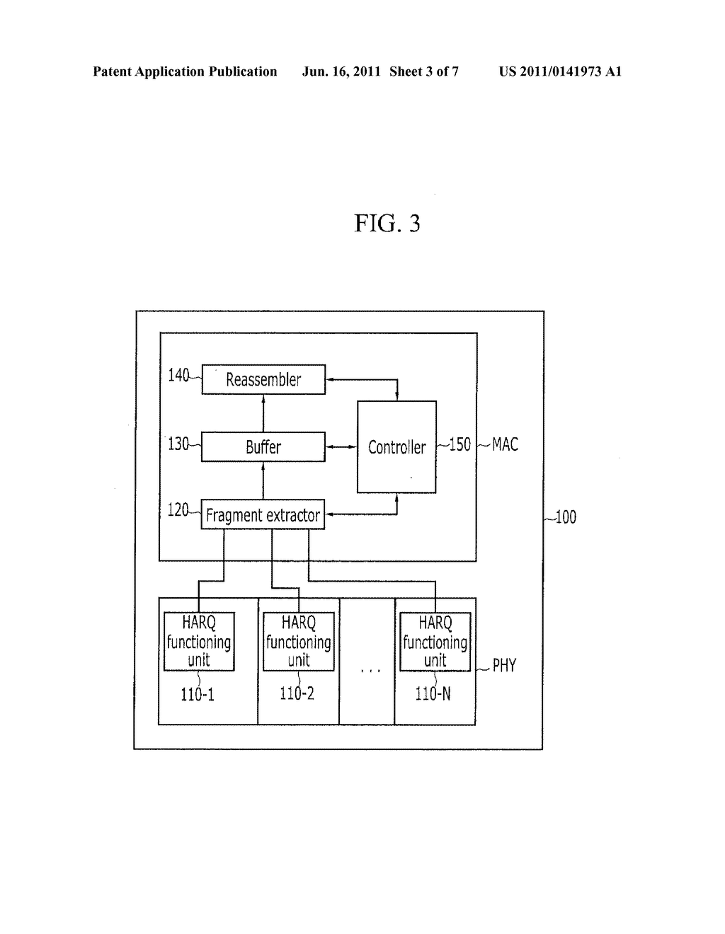 METHOD FOR REASSEMBLING MEDIUM ACCESS CONTROL PROTOCOL DATA UNIT AND     RECEIVER PERFORMING THE SAME - diagram, schematic, and image 04