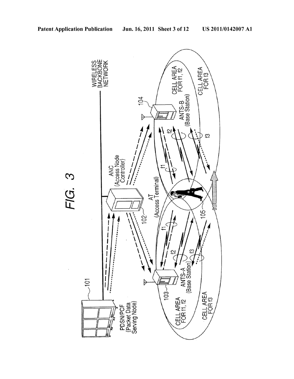 COMMUNICATION SYSTEM USING MULTIPLE WIRELESS RESOURCES DURING A SOFT     HANDOFF - diagram, schematic, and image 04