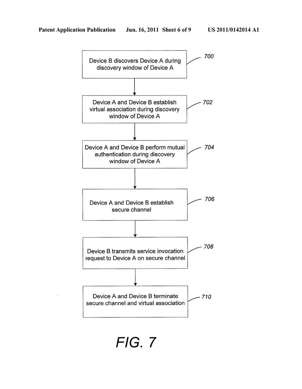 REMOTE WIRELESS SERVICE INVOCATION WITH EFFICIENT POWER USE ON TARGET     WIRELESS DEVICE - diagram, schematic, and image 07