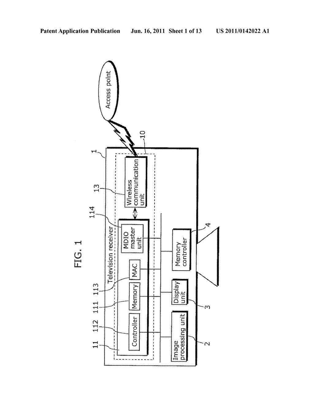 COMMUNICATION DEVICE, TELEVISION RECEIVER, AND REPRODUCTION DEVICE - diagram, schematic, and image 02