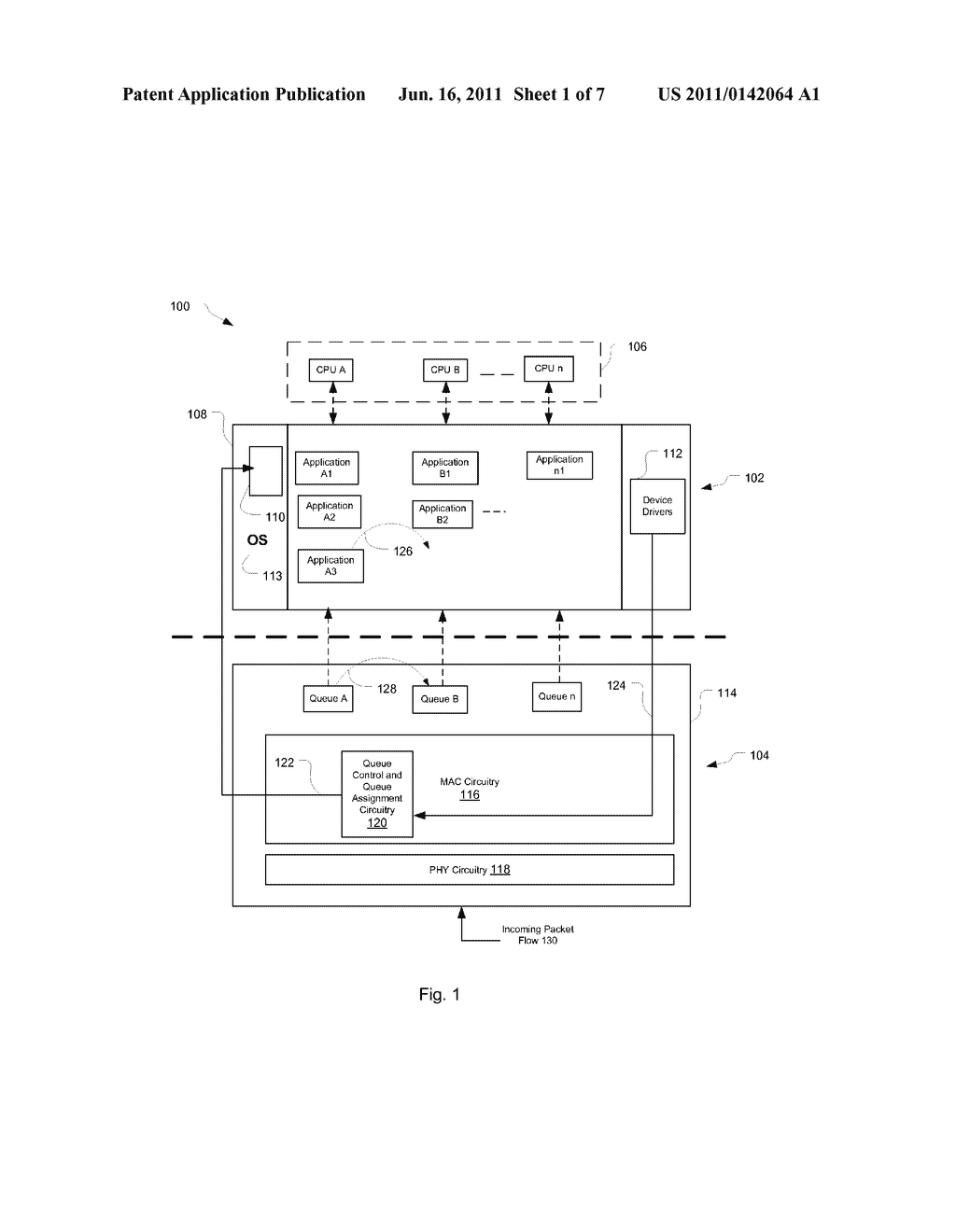 DYNAMIC RECEIVE QUEUE BALANCING - diagram, schematic, and image 02