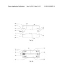 Heat transfer device with at least one semiconductor element, particularly     a laser or light-emitting diode element, and method for the assembly     thereof diagram and image