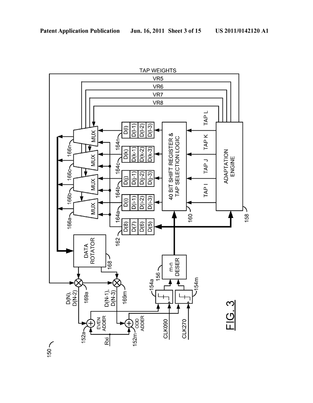 FLOATING-TAP DECISION FEEDBACK EQUALIZER FOR COMMUNICATION CHANNELS WITH     SEVERE REFLECTION - diagram, schematic, and image 04