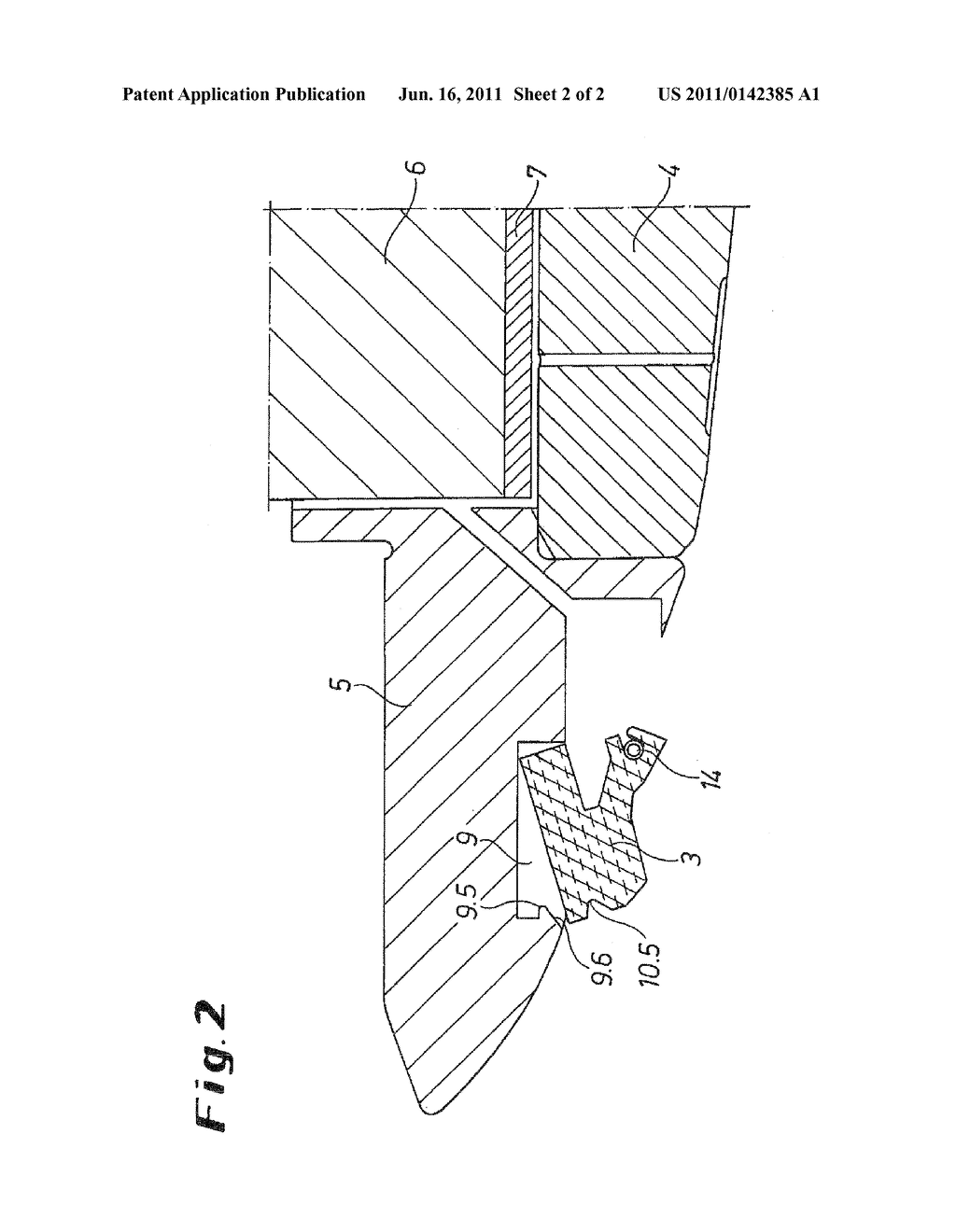 SEALING ELEMENT FOR SEALING A ROLLING BEARING, ROLLING BEARING AND METHOD     FOR MOUNTING THE SEALING ELEMENT - diagram, schematic, and image 03