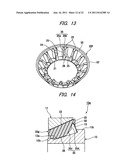 TAPERED ROLLER BEARING RESIN CAGE AND TAPERED ROLLER BEARING diagram and image