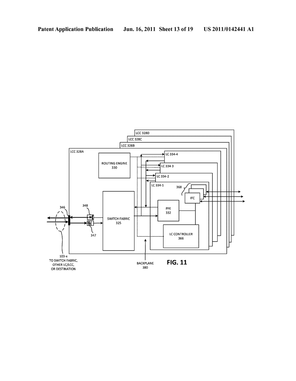 OPTICAL FIBER CONNECTOR AND NETWORK DEVICE CONFIGURATION - diagram, schematic, and image 14