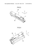 POWDER MATERIAL AGITATOR AND CARTRIDGE diagram and image