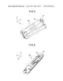 POWDER MATERIAL AGITATOR AND CARTRIDGE diagram and image