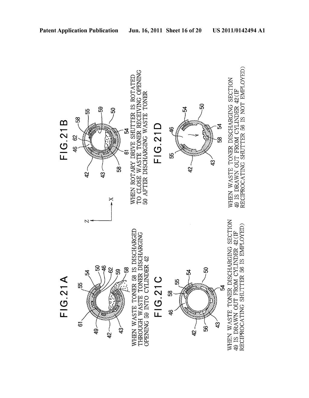 POWDER MATERIAL AGITATOR AND CARTRIDGE - diagram, schematic, and image 17