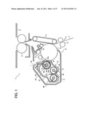 DEVELOPMENT ROLLER INCLUDING A DEVELOPMENT SLEEVE, SURFACE TREATMENT     DEVICE THAT TREATS AN OUTER SURFACE OF THE DEVELOPMENT SLEEVE AND WIRE     MEMBER THAT ROUGHENS THE OUTER SURFACE OF THE DEVELOPMENT SLEEVE diagram and image